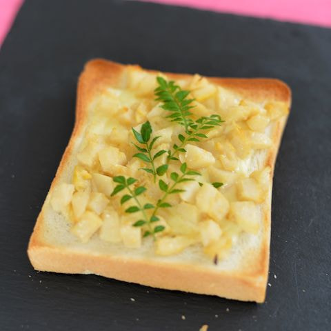 筍チーズトースト